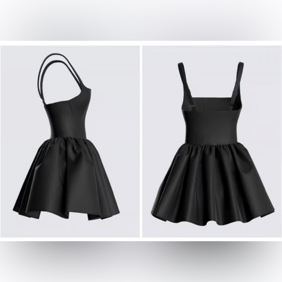 Finesse Dresses & Skirts - NWOT Finesse Black Mini corset Dress